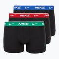Boxeri pentru bărbați Nike Everyday Cotton Stretch Trunk 3 perechi multicolor
