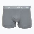 Boxeri pentru bărbați Nike Everyday Cotton Stretch Trunk 3 perechi black/iron gry/cool grey high shine textured wb 2