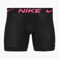 Boxeri pentru bărbați Nike Dri-Fit Essential Micro Boxer Brief 3 pary black hyper pink/uni red/black high shine wb 4