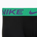 Boxeri pentru bărbați Nike Dri-Fit Essential Micro Trunk 3 pary black green shock/wild violet/black text wb 6