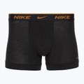Boxeri pentru bărbați Nike Everyday Cotton Stretch Trunk 3 perechi black lig crim/des och/deep night logo waistband 2