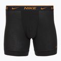 Boxeri pentru bărbați Nike Everyday Cotton Stretch 3 perechi black light crimsn/desrt ochre/black waistband 4