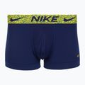 Boxeri pentru bărbați Nike Dri-Fit Essential Micro Trunk 3 pary blu void/lgh crim/brht citron/evergrn aura/abst wb 3