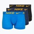 Boxeri pentru bărbați Nike Elite Breathe Trunk 3 perechi photo blue/midnight navy/black