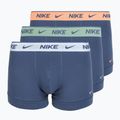 Boxeri pentru bărbați Nike Cotton Stretch Trunk 3 pairs mineral