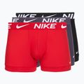 Boxeri pentru bărbați Nike Dri-Fit Essential Micro Trunk 3 pairs sport red