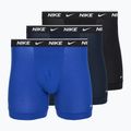 Boxeri pentru bărbați Nike Cotton Stretch Boxer Brief black/blue/navy