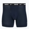 Boxeri pentru bărbați Nike Cotton Stretch Boxer Brief black/blue/navy 3