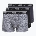Boxeri pentru bărbați Nike Cotton Stretch Trunk 3 pack dusty violet