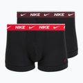 Boxeri pentru bărbați Nike Essential Cotton Stretch open black