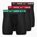 Boxeri pentru bărbați Nike Dri-FIT Ultra Comfort Long 3 pack gray
