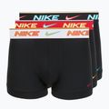 Boxeri pentru bărbați Nike Cotton Stretch Trunk 3 pack steel Grey