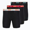 Boxeri pentru bărbați Nike Long Boxer Brief steel grey