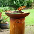 Vatră pentru foc de grădină BonFeu Bonbiza corten 8