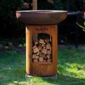 Vatră pentru foc de grădină BonFeu BonBiza corten 7