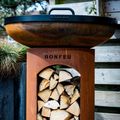 Vatră pentru foc de grădină BonFeu BonBiza corten 11