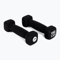 Gantere din neopren 1 kg Pure2Improve negru P2I201390 2