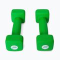 Gantere din neopren 2 kg Pure2Improve verde P2I201400 3