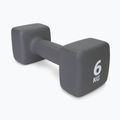 Halteră din neopren Pure2Improve 6 kg gri P2I201440