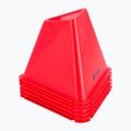 Conuri de antrenament  Pure2Improve Triangle Cones Set 6 szt. red 2