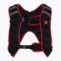 Pure2Improve P2I20202320 Gilet cu greutate 10 kg negru și roșu P2I202320 gilet de antrenament P2I202320