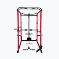 Pure2Improve Powerrack roșu/negru multifuncțional de gimnastică acasă P2I820000