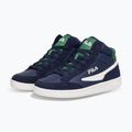 Încălțăminte pentru copii FILA Crew Mid fila navy/verdant green 8