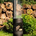 Șemineu de grădină BonFeu Bongiano LP black 3