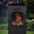 Șemineu de grădină BonFeu BonCarré black 10