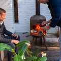 Șemineu de grădină BonFeu BonBono black 10