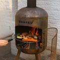 Șemineu de grădină BonFeu BonBono black 11