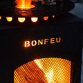 Șemineu de grădină BonFeu BonCarré corten 10