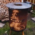 Vatră pentru foc de grădină BonFeu BonVes black 8