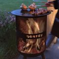 Vatră pentru foc de grădină BonFeu BonVes black 10