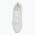 Încălțăminte pentru femei Calvin Klein HW0HW02574 Runner Lace Up Mono Pu Triple Bright White 5