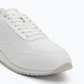Încălțăminte pentru femei Calvin Klein HW0HW02574 Runner Lace Up Mono Pu Triple Bright White 7