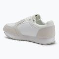 Încălțăminte pentru femei Calvin Klein YW0YW01644 Runner Laceup Sock Mg Nylon Mix Bright White/Black 3