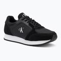 Încălțăminte pentru femei Calvin Klein YW0YW01644 Runner Laceup Sock Mg Nylon Mix black