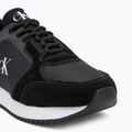 Încălțăminte pentru femei Calvin Klein YW0YW01644 Runner Laceup Sock Mg Nylon Mix black 7