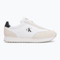 Încălțăminte pentru bărbați Calvin Klein YM0YM01325 Retro Runner Lace Up Ny-Su Bright White/Black 2