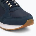 Încălțăminte pentru bărbați Calvin Klein YM0YM01326 Retro Runner Sock Lace Up Ny-Su Calvin Navy/Bright White/Gum 7