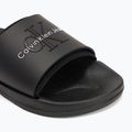 Papuci pentru bărbați Calvin Klein YM0YM00361 Slide Rubber Neoprene Monologo black 7