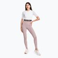 Tricou Calvin Klein Knit alb strălucitor pentru femei 2