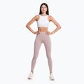 Sutien de fitness Calvin Klein Medium Support YAF alb strălucitor 2
