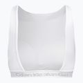 Sutien de fitness Calvin Klein Medium Support YAF alb strălucitor 6