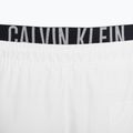 Pantaloni scurți de înot pentru bărbați Calvin Klein Medium Double Waistband alb 4
