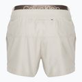 Pantaloni scurți de baie bărbați Calvin Klein Short Double Wb bej pentru bărbați 2