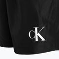 Pantaloni scurți de baie Calvin Klein Short Double Wb pentru bărbați, negru 4