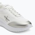 Încălțăminte pentru femei Calvin Klein Eva Runner Low Lace Mix Ml Wn bright white/silver 7