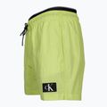 Pantaloni scurți de baie pentru bărbați Calvin Klein Medium Double WB sharp green 3